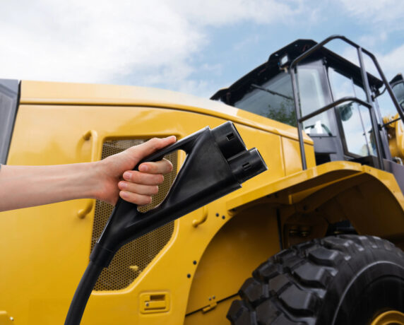 High-voltage electrical components for electrification of machinery