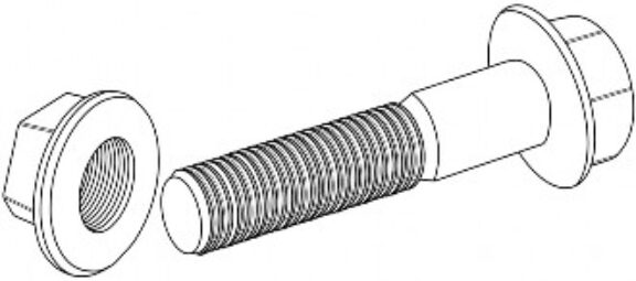 Traditional Nut and Bolt Diagram