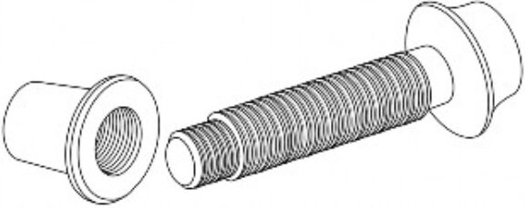 Typical lockbolt diagram